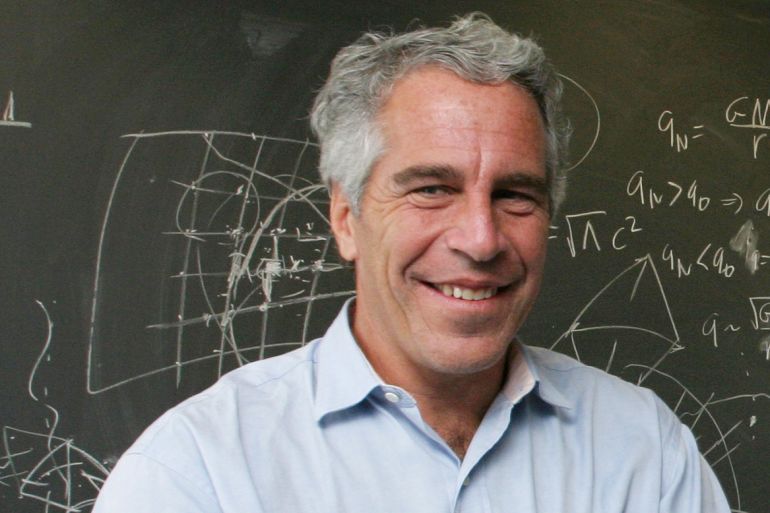 Billionaire Jeffrey Epstein in Cambridge, MA on 9/8/04. Epstein is connected with several prominent people including politicians, actors and academics. Epstein was convicted of having sex with an underaged woman. (Photo by Rick Friedman/Rick Friedman Photography/Corbis via Getty Images)