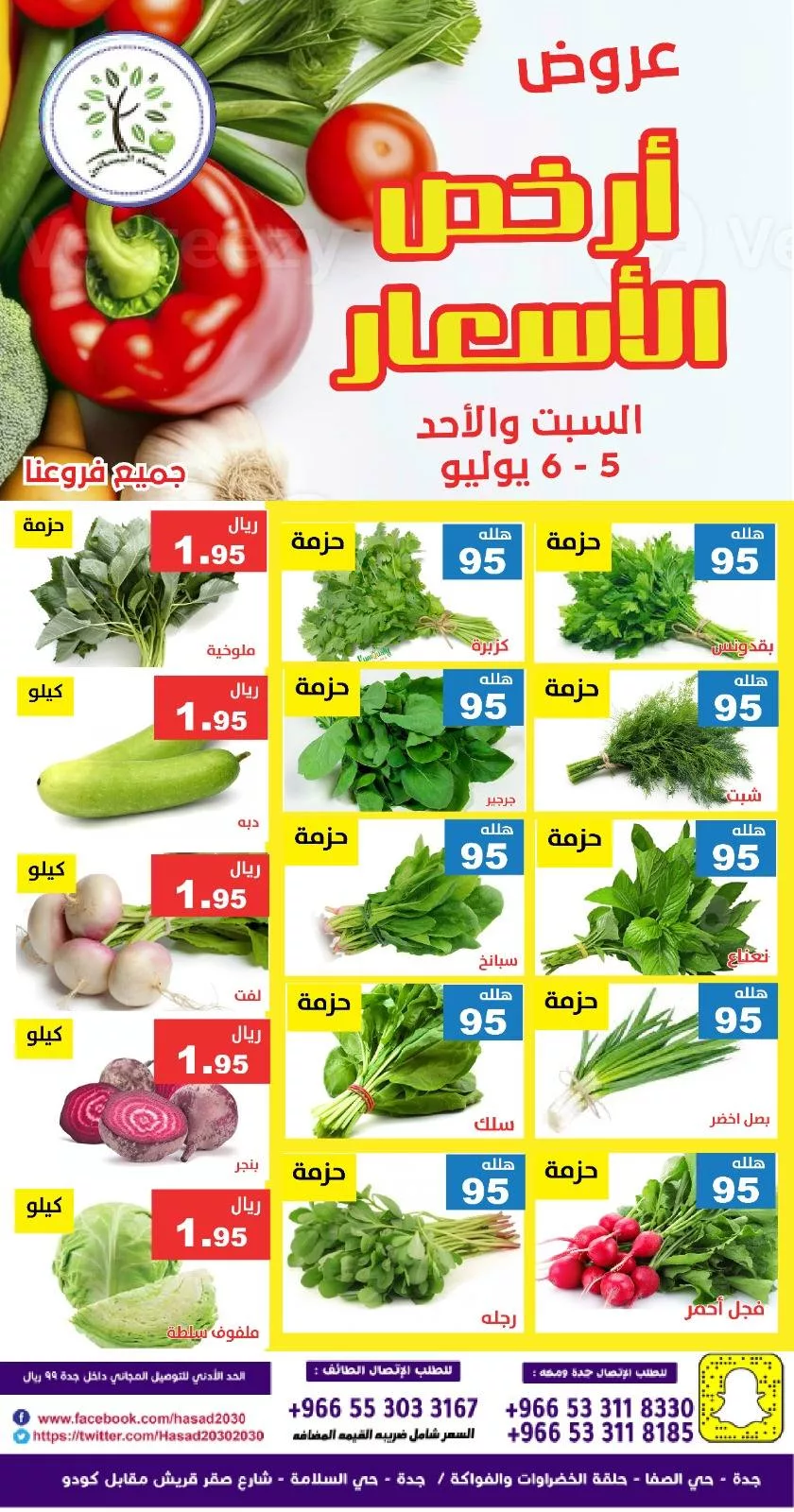 عروض مؤسسة حصاد البساتين الطازج السبت 10 محرم 1447هـ لمدة يومان 1 516733824 1062081549363866 3846105526048774592 n - عروض مؤسسة حصاد البساتين الطازج السبت 10 محرم 1447هـ لمدة يومان